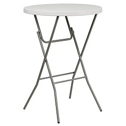 32 in Round High Top Cocktail Table